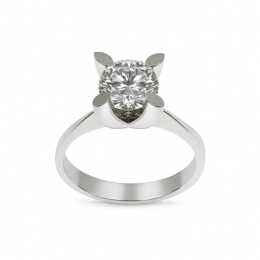 0.30 Karat Tektaş Laboratuvar Pırlanta Yüzük