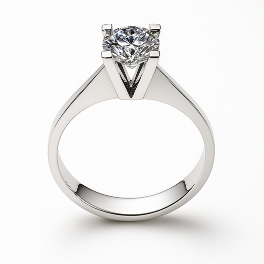 0.30 Karat Tektaş Laboratuvar Pırlanta Yüzük