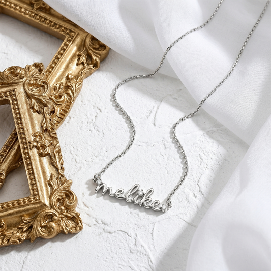 Laboratuvar Pırlantalı İsimli Kolye - 6 Harf